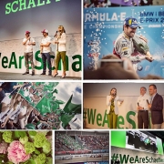 About last weekend with the best fans @schaefflergroup #grünewand @feberlineprix 💚💚💚💚💚💚And THANKS to @lucasdigrassi for my birthday 🎂present #victory 🏆👏🏻🤩🥂 & the 400 Schaeffler employees singing me a birthday song 🎶🎵☺️